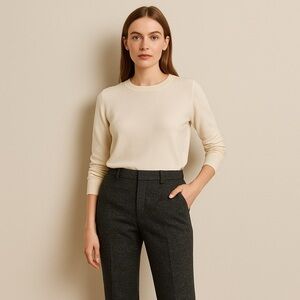Willi Smith Collection Charcoal Wool Blend Pants